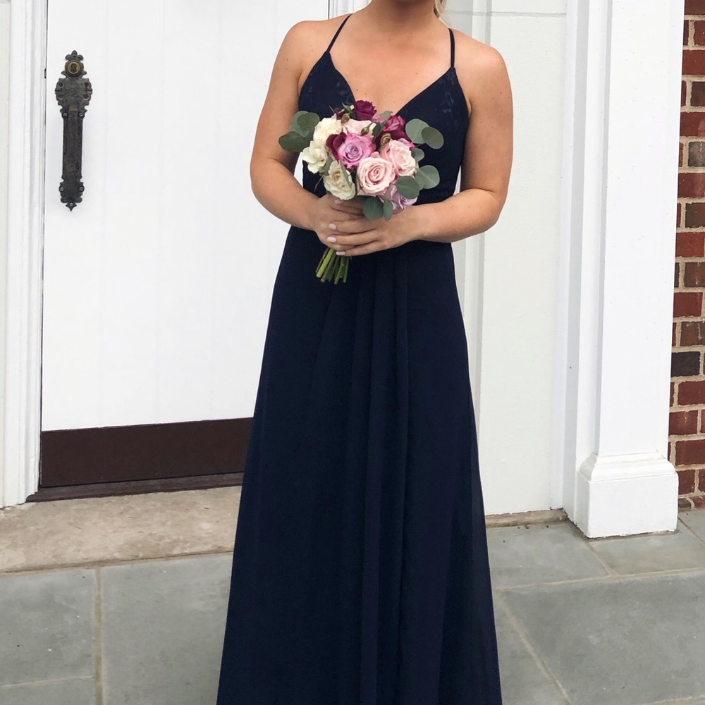 Morilee Navy Gown